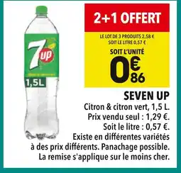 Supeco Seven Up offre