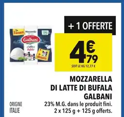 Supeco Galbani Mozzarella di latte di bufala offre