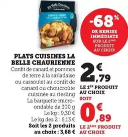 E.Leclerc Feyel - choucroute alsacienne au riesling offre