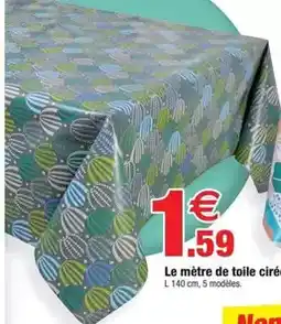Bazarland Le mètre de toile ciré offre