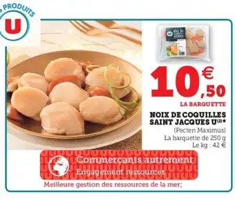 U Express Noix de Coquilles offre