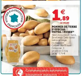 U Express Pommes de Terre offre