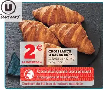 U Express Croissants offre