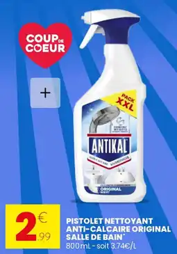 Stokomani Pistolet nettoyant anti-calcaire original salle de bain offre