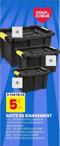 Stokomani Boite de rangement offre