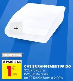 Stokomani Casier rangement frigo offre