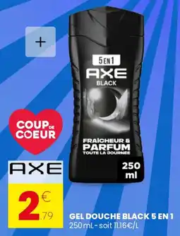 Stokomani Gel douche black 5 en 1 offre