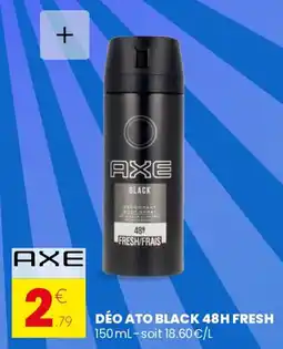 Stokomani Déo ato black 48h fresh offre