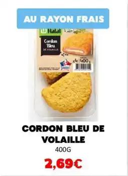 Hmarket Cordon bleu de volaille offre