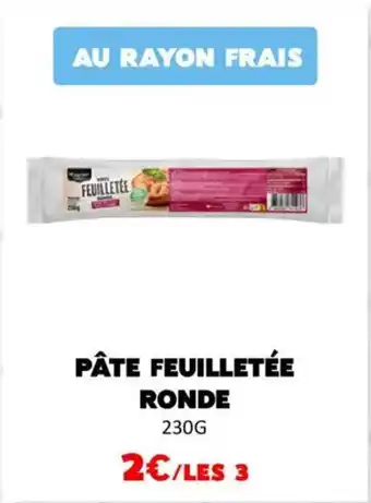 Hmarket Pâte feuilletée ronde offre