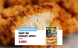 Hmarket Filet de poulet spicy offre