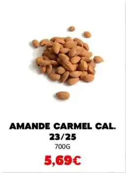 Hmarket Amande carmel cal. 23/25 offre