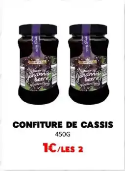 Hmarket Confiture de cassis offre
