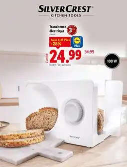 Lidl SILVERCREST Trancheuse électrique offre