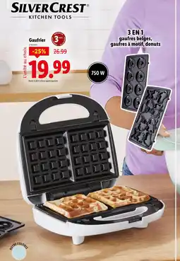 Lidl SILVERCREST Gaufrier offre