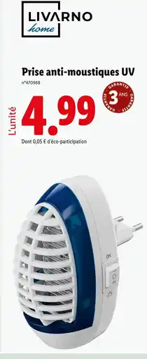 Lidl LIVARNO home Prise anti-moustiques ULIVARNO V offre