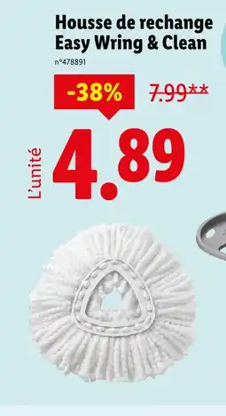 Lidl Housse de rechange easy wring & clean offre