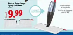 Lidl Housse de rechange Spray and Clean offre