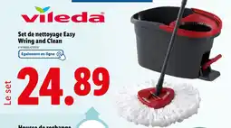 Lidl VILEDA Set de nettoyage easy wring and clean offre