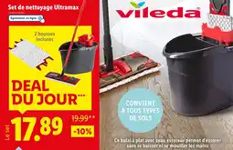 Lidl VILEDA Set de nettoyage Ultramax offre