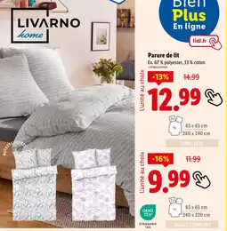 Lidl LIVARNO home Parure de lit offre