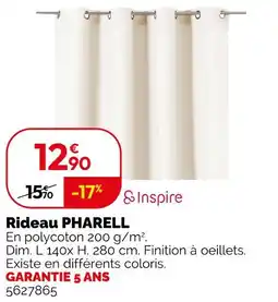 Weldom Inspire Rideau PHARELL offre