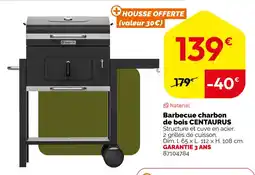 Weldom Naterial Barbecue charbon de bois Centaurus offre