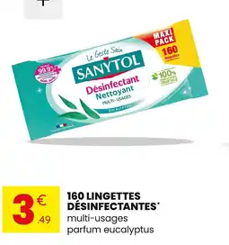 Stokomani SANYTOL Désinfectant Nettoyant Multi-Usages Eucalyptus offre