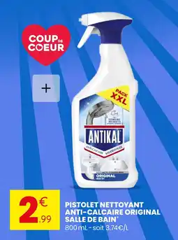 Stokomani Antikal Pistolet Nettoyant Anti-Calcaire Original Salle de Bain offre