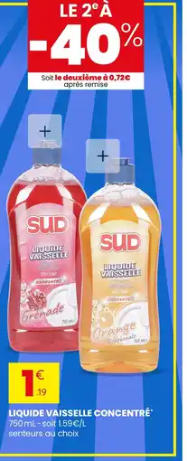 Stokomani SUD Liquide vaisselle concentré offre