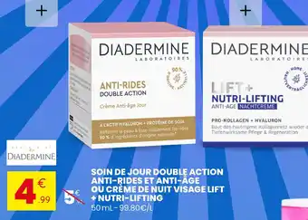 Stokomani DIADERMINE Soin de jour double action anti-rides et anti-âge offre