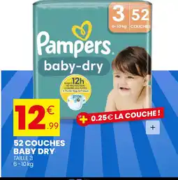 Stokomani BADY-DRY 52 couches offre