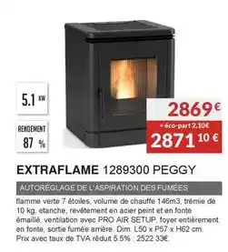 Copra Extraflame - 1289300 peggy offre