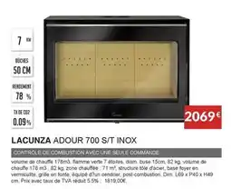 Copra Lacunza - adour 700 s/t inox offre