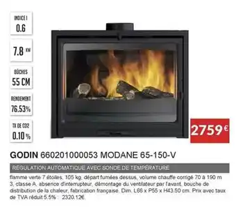 Copra Godin - 660201000053 modane 65-150-v offre