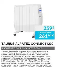 Copra Taurus - alpatec connect1200 offre