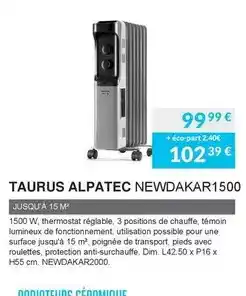 Copra Taurus - alpatec newdakar1500 offre