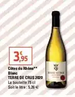Diagonal Côtes du rhône - côtes du rhône blanc offre