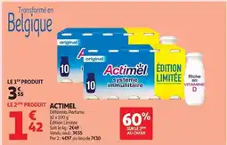 Auchan Supermarché Danone - actimel offre