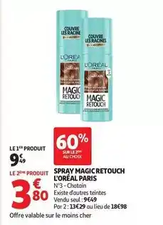 L'oréal - spray magic retouch