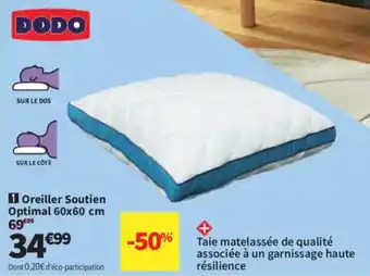 Conforama Oreiller Soutien Optimal offre