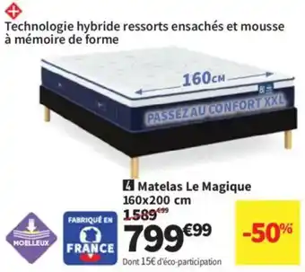Conforama Matelas Le Magique offre