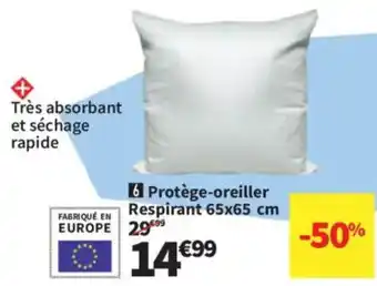 Conforama Protège-oreiller Respirant offre