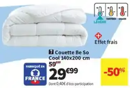 Conforama Couette Be So Cool offre