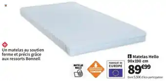 Conforama Matelas Hello offre