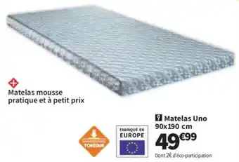 Conforama Matelas Uno offre