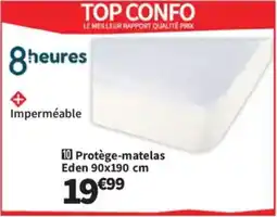 Conforama Protège-matelas Eden offre