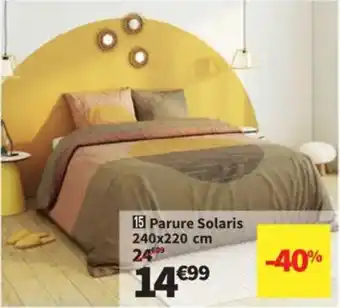 Conforama Parure Solaris offre