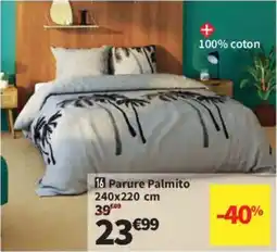 Conforama Parure Palmito offre