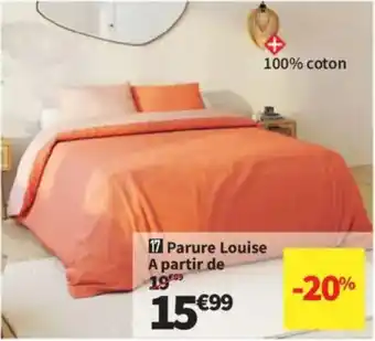 Conforama Parure Louise offre